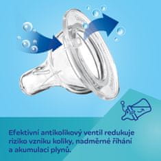 Canpol babies Lahev antikoliková se svítícími úchyty EasyStart Sleepy koala 300ml modrá