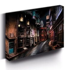 Epee Harry Potter Obraz LED svítící 30x40 cm - Příčná ulice