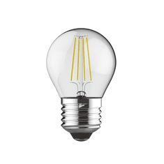 Diolamp  Retro LED Filament žárovka Mini Globe Clear P45 5W/230V/E27/2700K/440Lm/300°/Step Dim