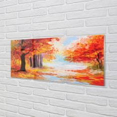 tulup.cz akrylový obraz Podzimní listí stromu 140x70 cm 2 Přívěsky