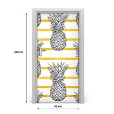 tulup.cz Fototapeta na dveře samolepící ananas 95x205 cm