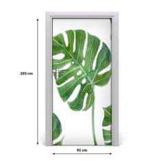 tulup.cz Samolepící fototapeta na dveře Monstera 95x205 cm