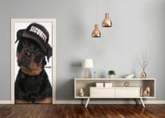 tulup.cz Samolepící fototapeta na dveře Rottweiler 95x205 cm