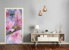 tulup.cz Samolepící fototapeta na dveře magnolie 85x205 cm