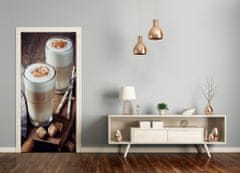 tulup.cz Fototapeta na dveře samolepící káva latte 85x205 cm