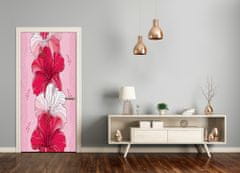 tulup.cz Samolepící fototapeta na dveře Hibiskus 75x205 cm