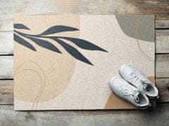 COLORAY.CZ Vstupní textilní rohož Rostlinná abstrakce 90x60 cm