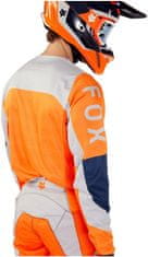 FOX dres FOX 180 Nitro fluo černo-oranžovo-bílo-šedý XL