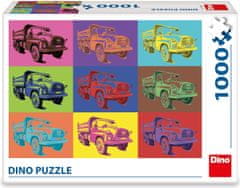 Dino Puzzle Pop Art: Tatra 1000 dílků