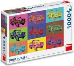 Dino Puzzle Pop Art: Tatra 1000 dílků