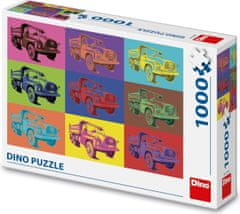 Dino Puzzle Pop Art: Tatra 1000 dílků