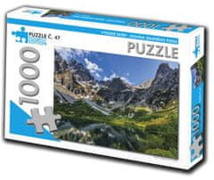 Tourist Edition Puzzle Vysoké Tatry, Dolina Zeleného plesa 1000 dílků (č.47)