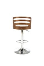 Halmar Barová židle H109 krémová/ořech