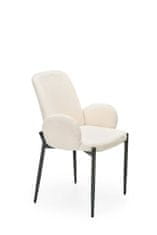 Halmar Designová židle K477 krémová