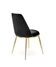 Halmar Designová židle GLAMOUR K460 černá