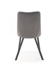 Halmar Designová židle K450 šedá