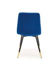 Halmar Židle MUSTARD K438 modrá