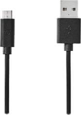 Nedis kabel USB 2.0/ zástrčka USB-A - zástrčka micro-B/ černý/ bulk/ 2m