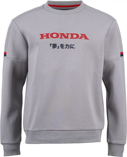 Honda mikina DREAM Sweat 24 černo-červeno-šedá