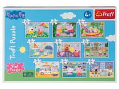 Trefl Trefl Puzzle 9 v 1 Prasátko Peppa!!