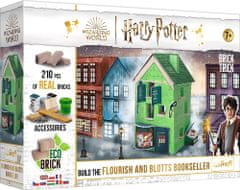 Trefl BRICK TRICK Harry Potter: Knihkupectví Krucánky a Kaňoury M 210 dílů