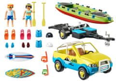 Playmobil 70436 Plážové auto s lodním přívěsem