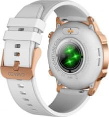 Carneo Adventure HR+ 2nd Gen/Rose Gold/Sport Band/White