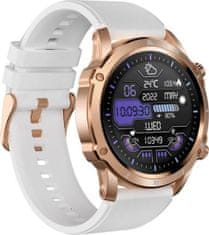 Carneo Adventure HR+ 2nd Gen/Rose Gold/Sport Band/White