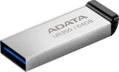 Adata UR350/64GB/USB 3.2/USB-A/Černá