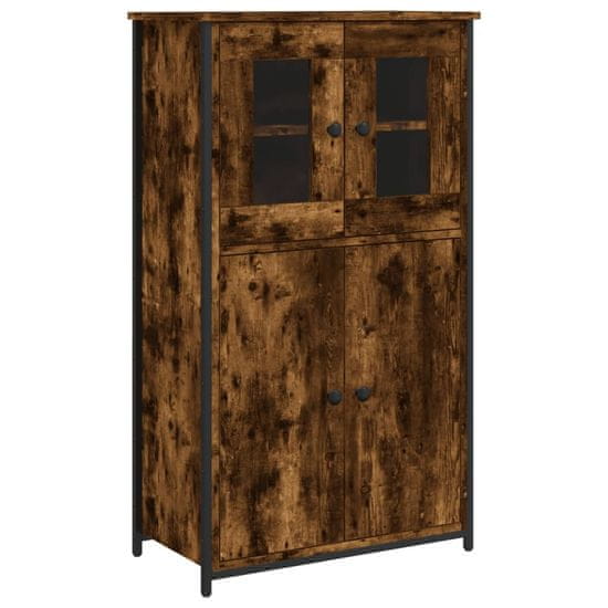 Vidaxl Skříň highboard kouřový dub 62 x 32 x 106,5 cm kompozitní dřevo