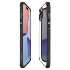 Spigen Crystal Hybrid pouzdro na iPhone 15 PLUS 6.7" Matte black