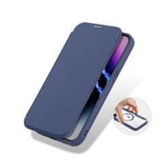 Dux Ducis Skin X Pro MagSafe knížkové pouzdro na iPhone 15 PRO 6.1" Blue