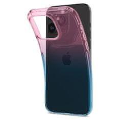 Spigen Liquid Crystal Glitter silikonové pouzdro na iPhone 15 PRO 6.1" Gradation pink