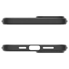 Spigen Liquid Air silikonové pouzdro na iPhone 15 6.1" Matte Black