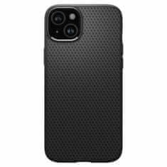 Spigen Liquid Air silikonové pouzdro na iPhone 15 6.1" Matte Black