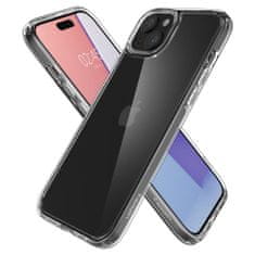 Spigen Ultra Hybrid obal na iPhone 15 PLUS 6.7" Crystal Clear