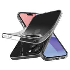 Spigen Liquid Crystal silikonové pouzdro na iPhone 15 PLUS 6.7" Crystal Clear