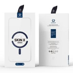 Dux Ducis Skin X Pro MagSafe knížkové pouzdro na iPhone 15 PLUS 6.7" Blue