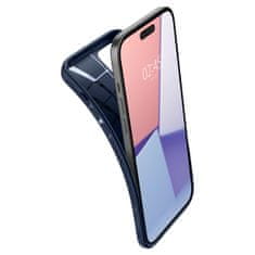 Spigen Liquid Air silikonové pouzdro na iPhone 15 PLUS 6.7" Navy Blue