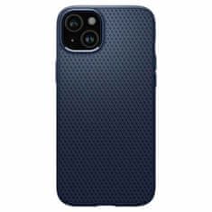 Spigen Liquid Air silikonové pouzdro na iPhone 15 6.1" Navy Blue