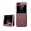 Guess hard kryt na Samsung Galaxy Z Flip 5 Pink Glitter Flakes Metal Logo