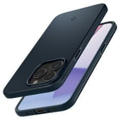 Spigen Thin Fit silikonové pouzdro na iPhone 15 PRO 6.1" Metal slate