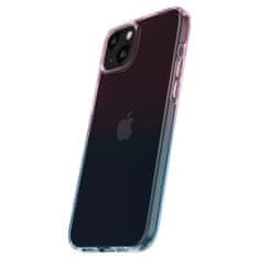 Spigen Liquid Crystal Glitter silikonové pouzdro na iPhone 15 6.1" Gradation pink