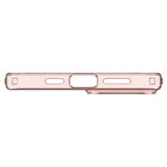 Spigen Liquid Crystal silikonové pouzdro na iPhone 15 6.1" Glitter Crystal Rose