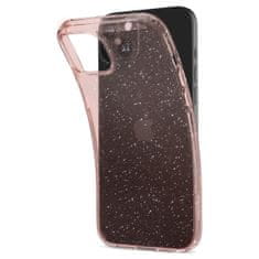 Spigen Liquid Crystal silikonové pouzdro na iPhone 15 6.1" Glitter Crystal Rose