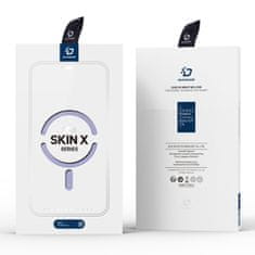 Dux Ducis Skin X Pro MagSafe knížkové pouzdro na iPhone 15 PLUS 6.7" Purple
