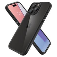 Spigen Ultra Hybrid obal na iPhone 15 PRO MAX 6.7" Matte Black