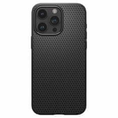 Spigen Liquid Air silikonové pouzdro na iPhone 15 PRO 6.1" Matte Black