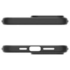 Spigen Liquid Air silikonové pouzdro na iPhone 15 PRO 6.1" Matte Black