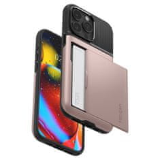 Spigen Slim Armor CS pancéřové pouzdro na iPhone 15 PRO MAX 6.7" Rose gold